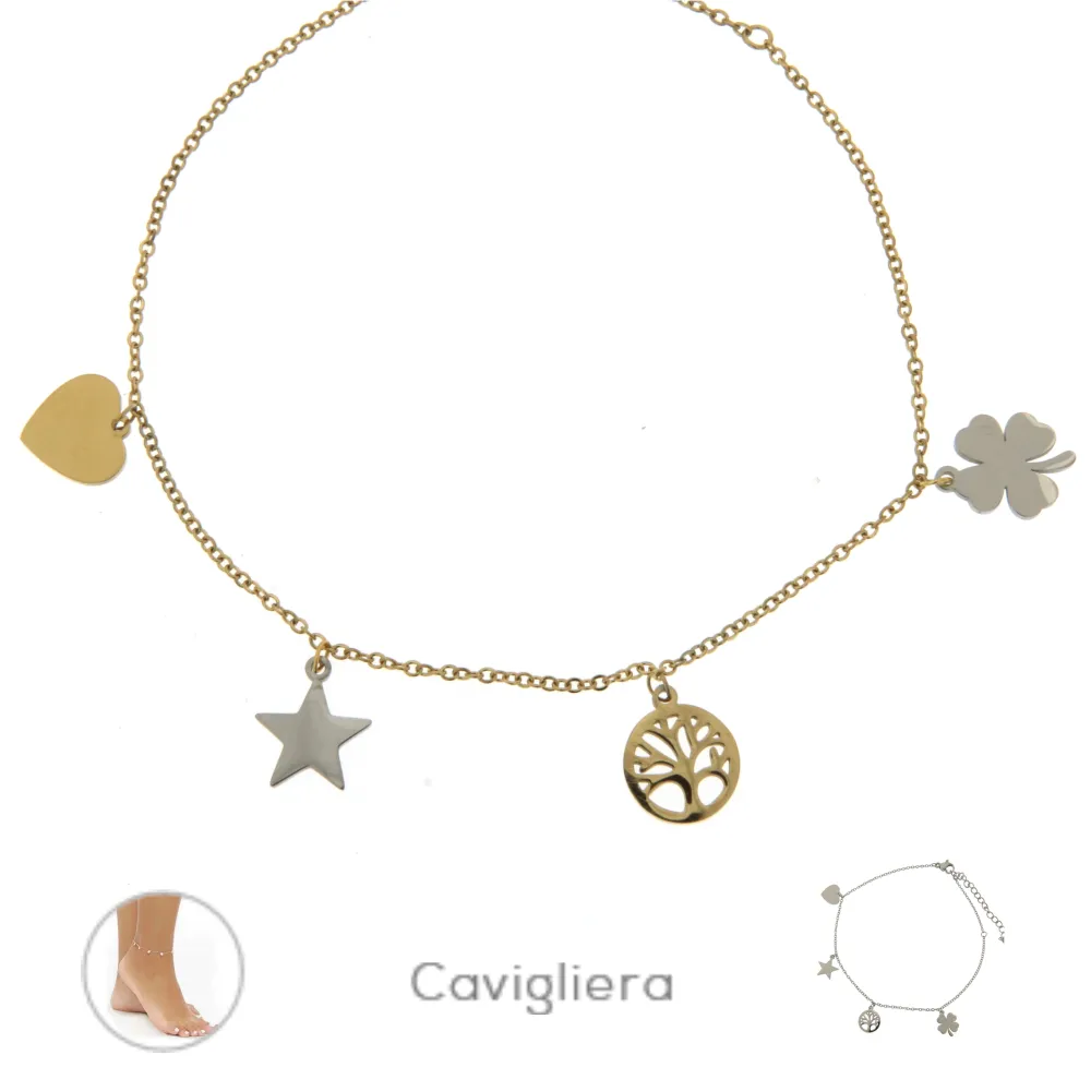 Quadrifoglio Adv 3080 - Cavigliera in Acciaio - KAV-413-187A