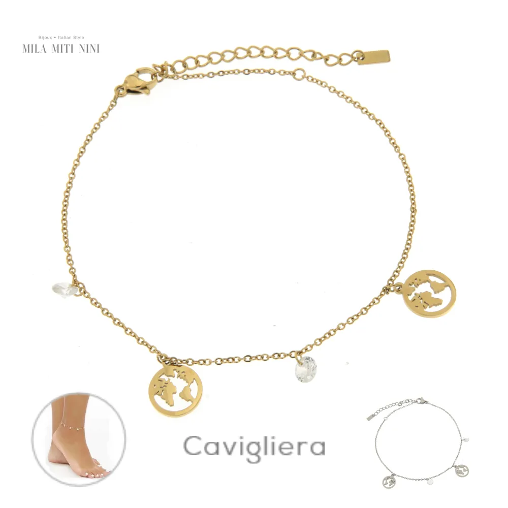 Mondo 3085 - Cavigliera in Acciaio - KAV-413-188