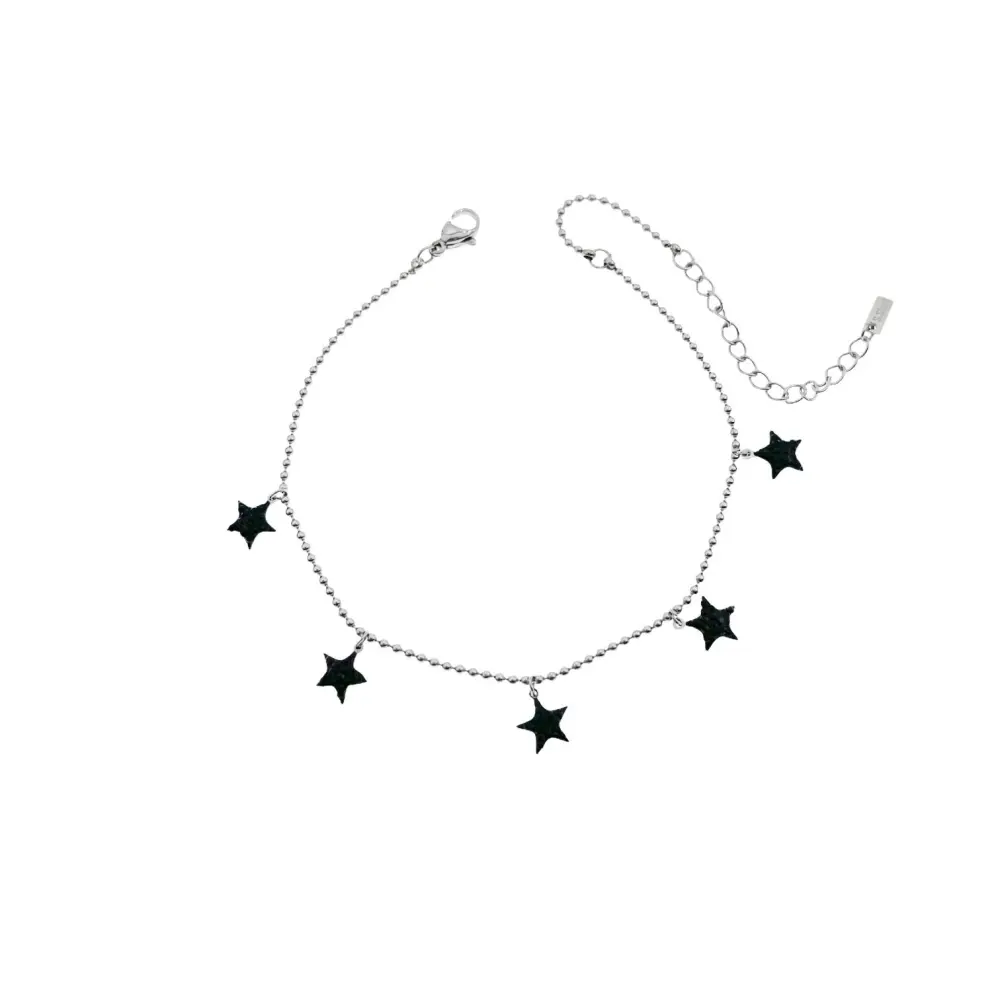 KAV7722-Stella Strass-Cavigliere in Acciaio - KAV-413-189 S