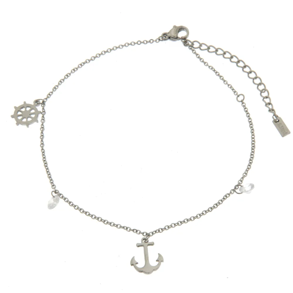 Ancorà Timone 3079 - Cavigliera in Acciaio - KAV-413-195A