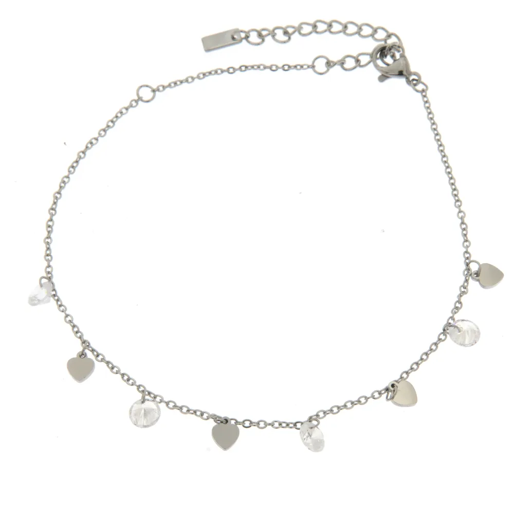 Cuore P.luce 3084 - Cavigliera in Acciaio - KAV-413-211