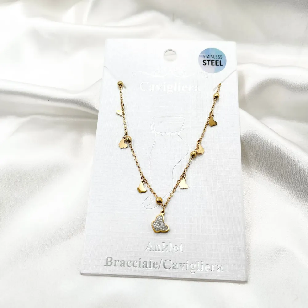 Farfalla-Cavigliera in Acciaio - KAV-413-250