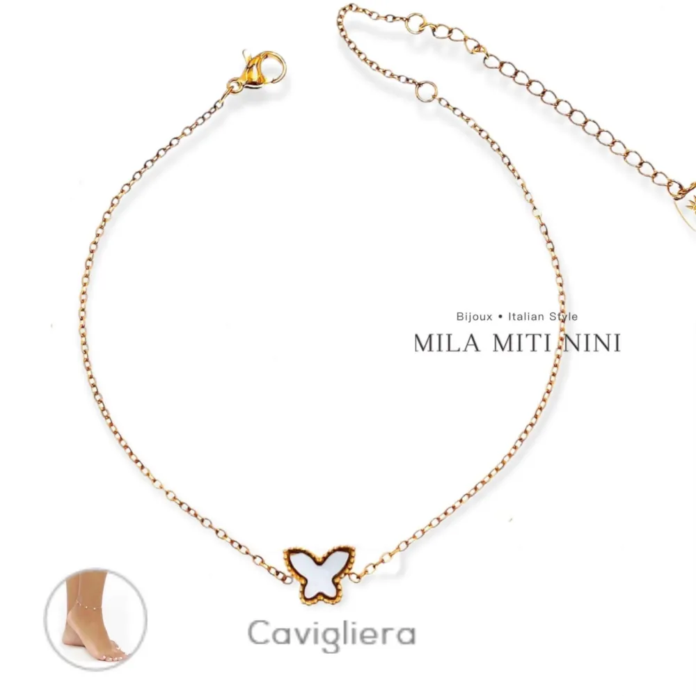 Farfalla-Cavigliera in Acciaio - KAV-413-255