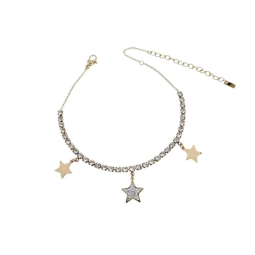 KAV7734-Tennis Stella-Cavigliere in Acciaio - KAV-413-A67