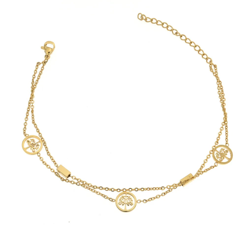 KA-Albero della Vita  5177 - Cavigliere in Acciaio - KAV-448-99