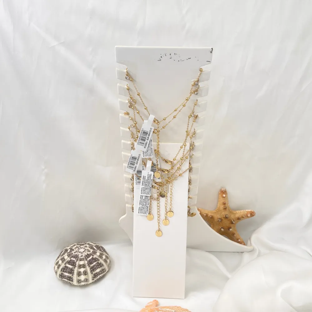 Mix Modelli con Zirconia-12Pz Cavigliere in Acciaio - KPA-103-AA4661-4670B