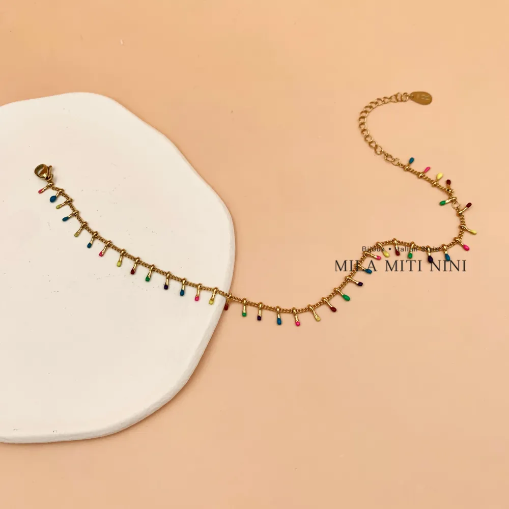 Soggetti Mix Smaltati-12Pz Cavigliere in Acciaio - KPA-413-383