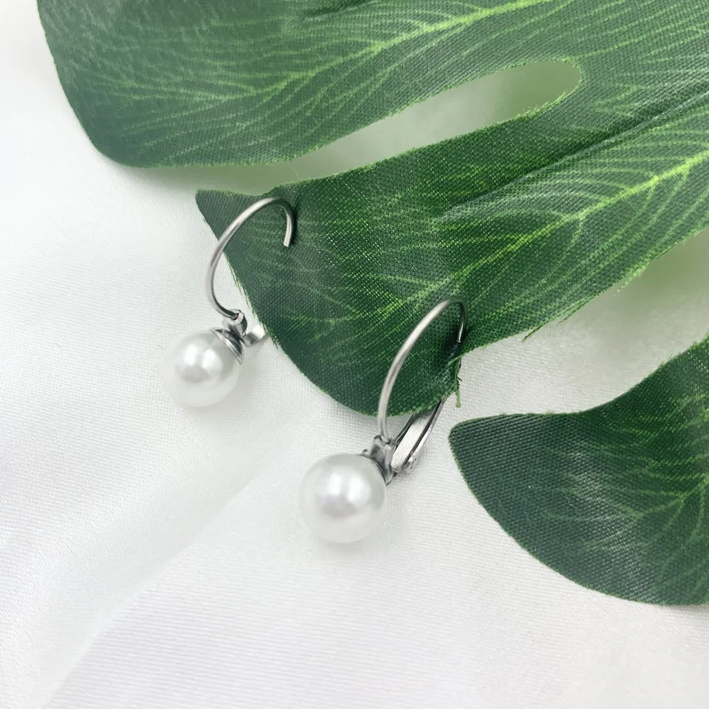 OAP7250-Perla 8mm- Orecchini a Monachella - OAP-103-AA1146E