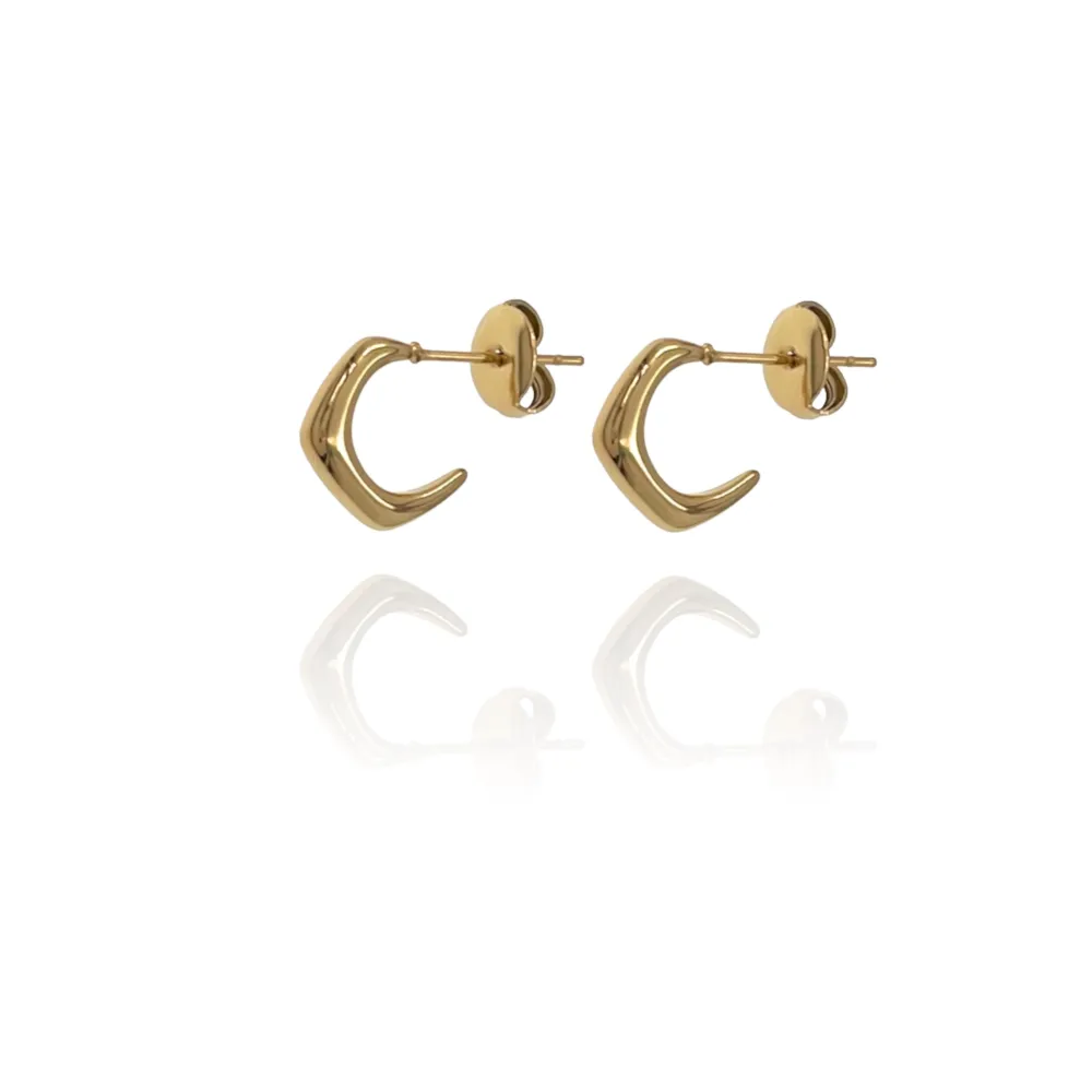 Cerchio Fantasia-Orecchini in Acciaio - OAP-103-AA1262E