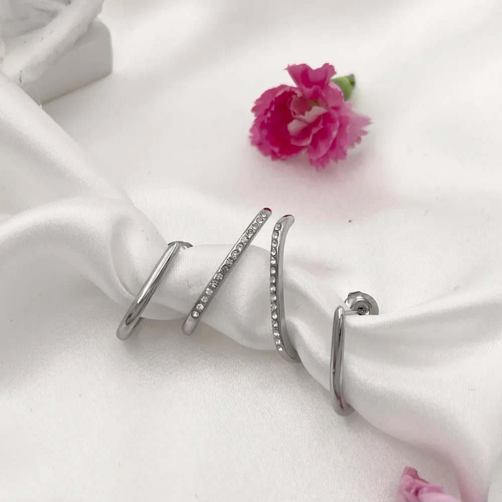 Orecchini in Acciaio - OAP-103-AA1355E