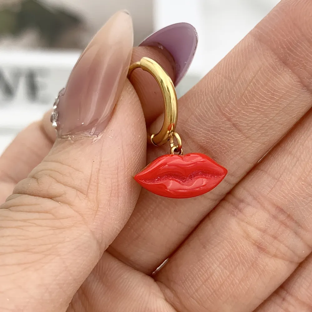 Bocca-Orecchini in Acciaio - OAP-103-AA4059E