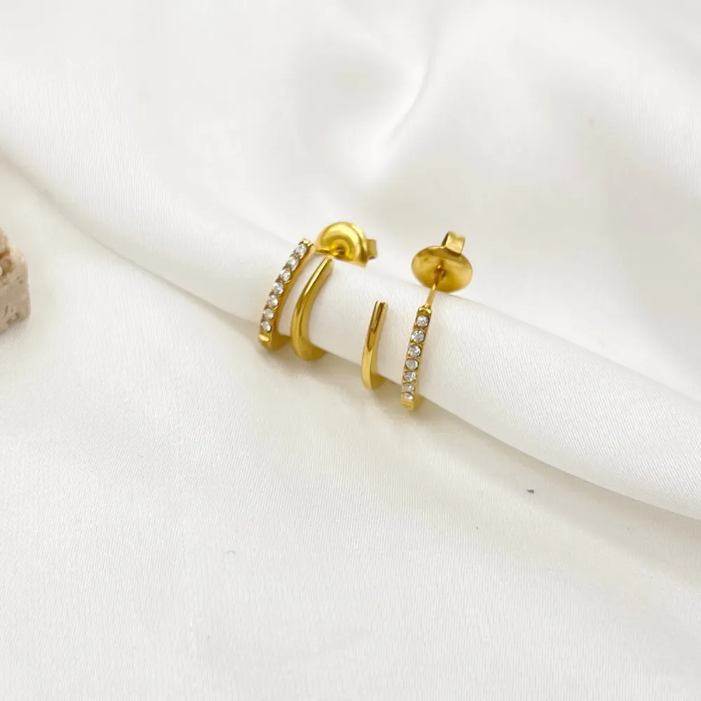 Cerchio -Orecchini in Acciaio - OAP-103-AA4702E