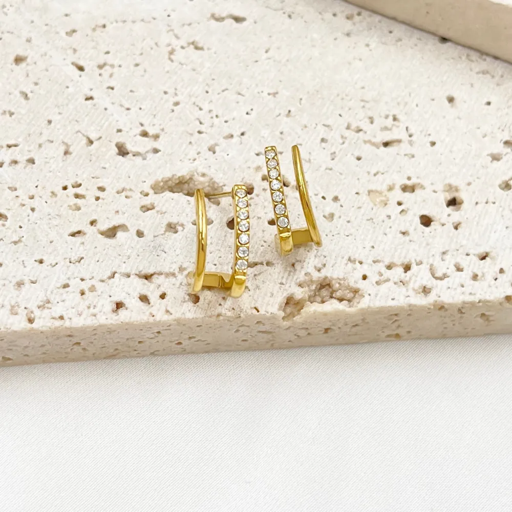 Cerchio -Orecchini in Acciaio - OAP-103-AA4702E