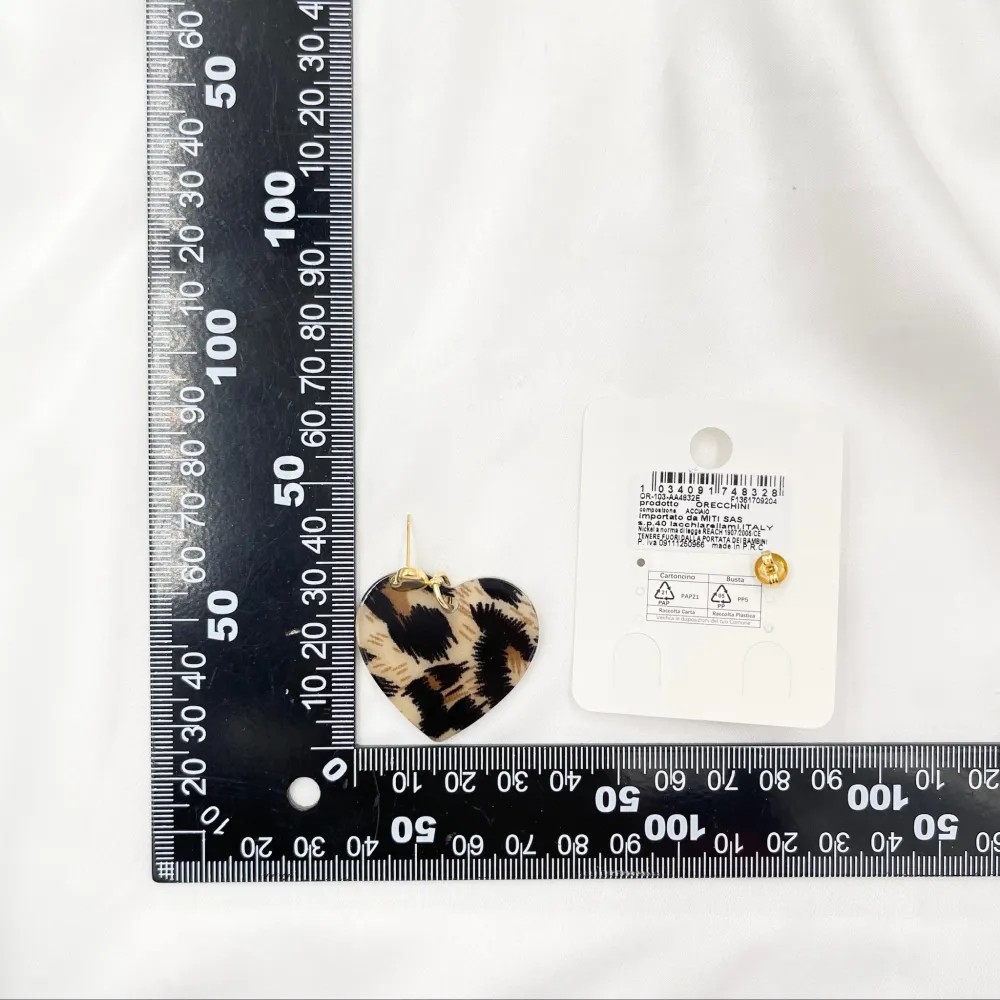 Cuore-Orecchini in Acciaio - OAP-103-AA4832E