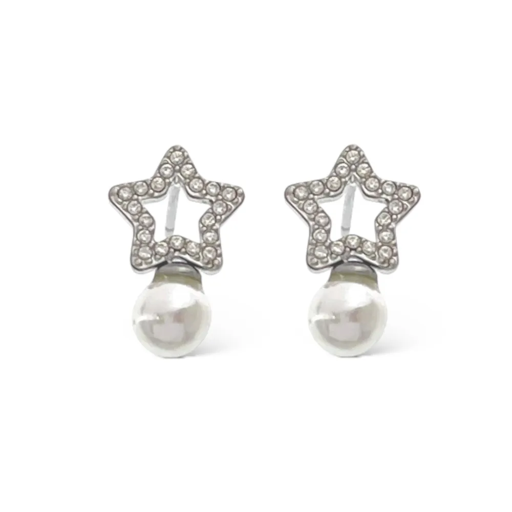 Stella Perla -Orecchini in Acciaio - OAP-103-AA5039E