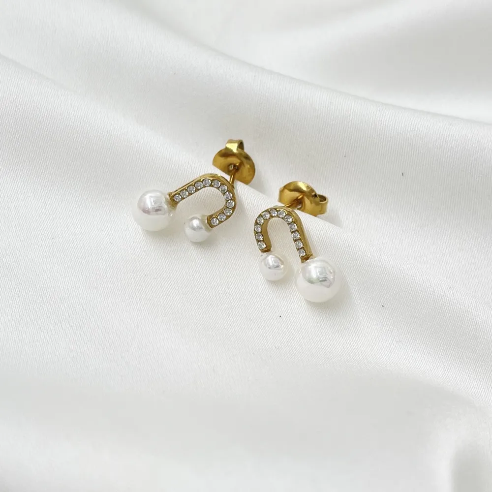 Arco Perla -Orecchini in Acciaio - OAP-103-AA5066E