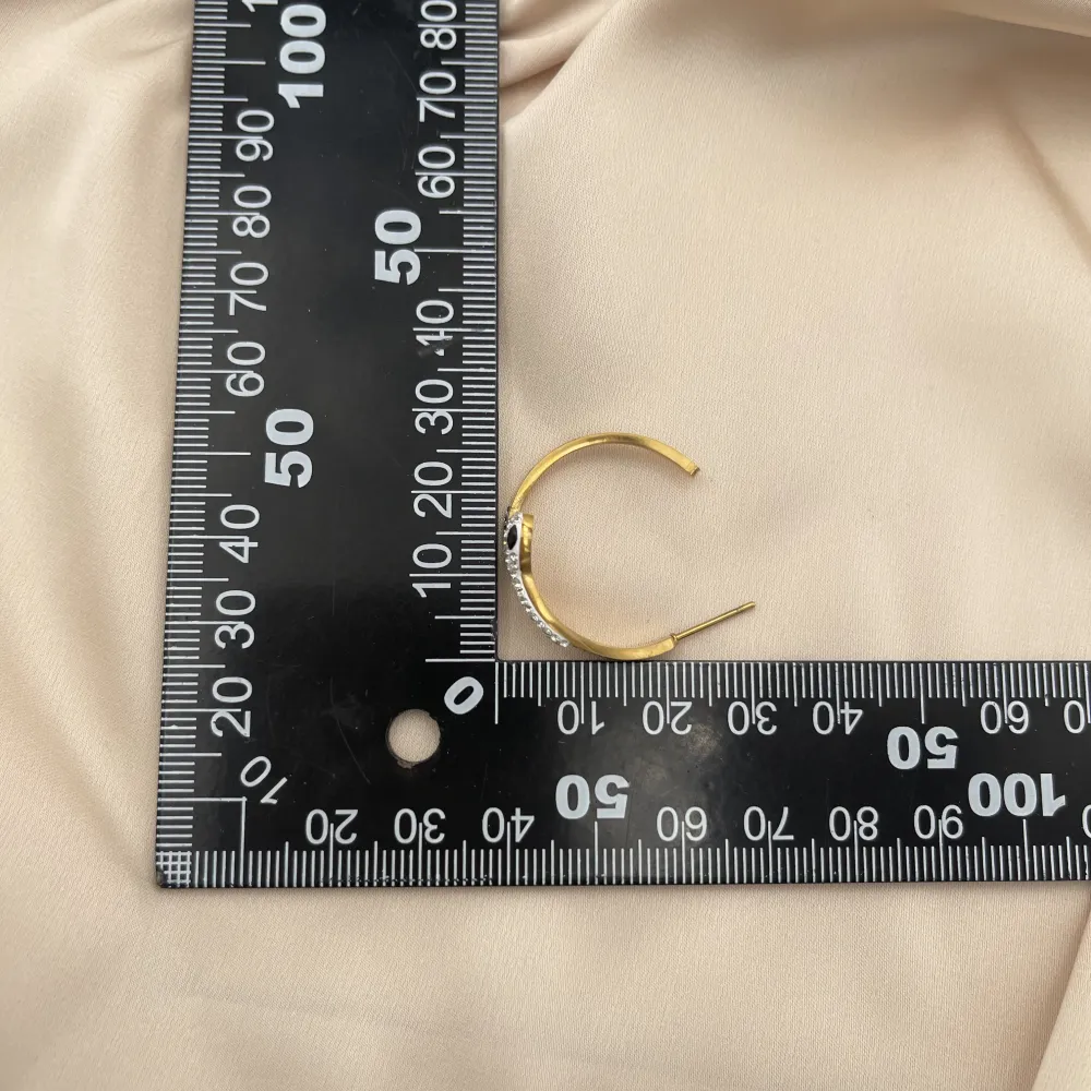 Serpente Cerchio-Orecchini in Acciaio - OAP-413-1042