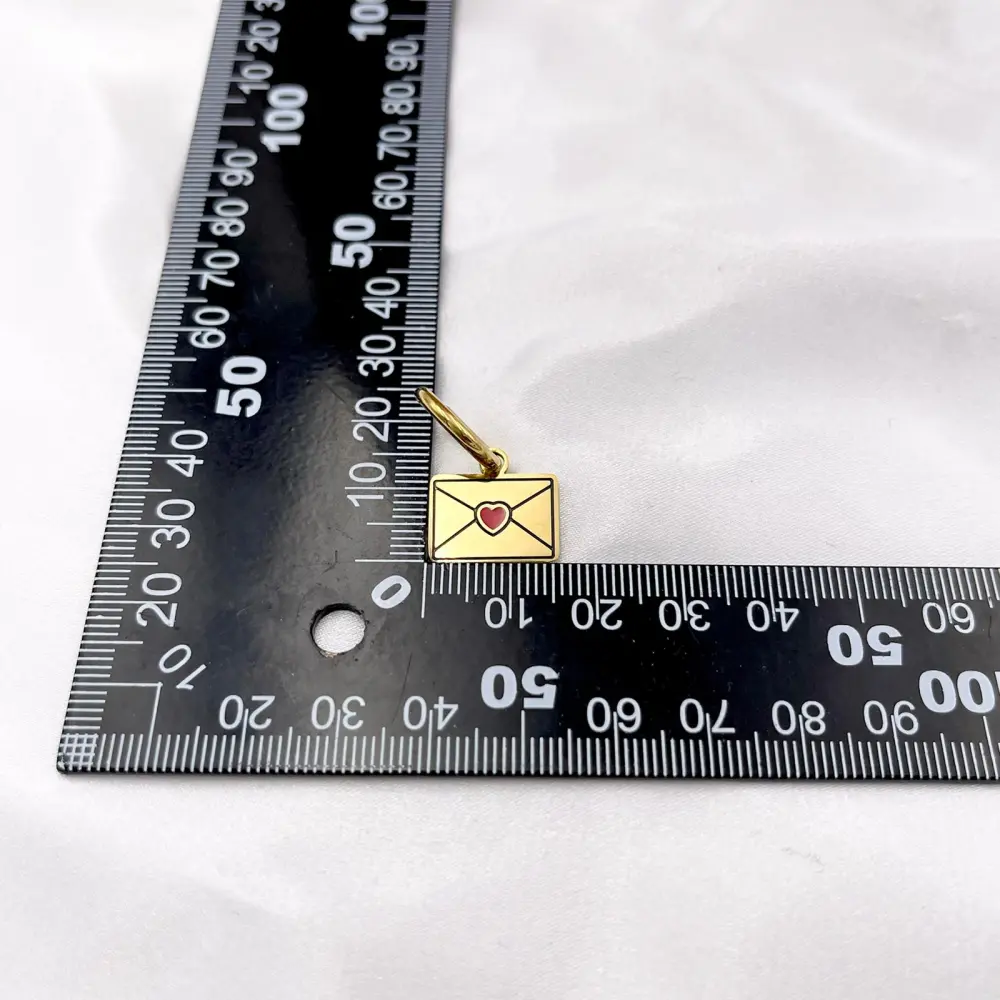 Posta Smaltato-Orecchini in Acciaio - OAP413-804