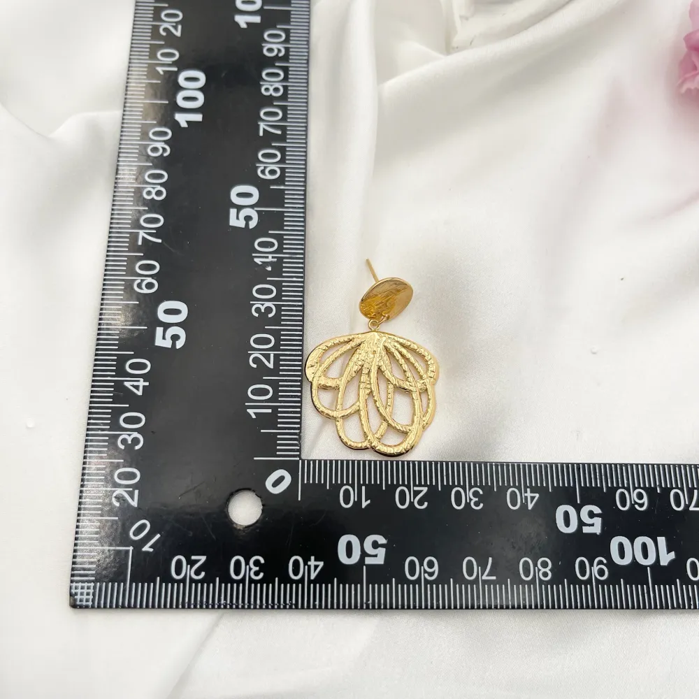 Rombo con Perla-Orecchini in Acciaio - OAP-729-25