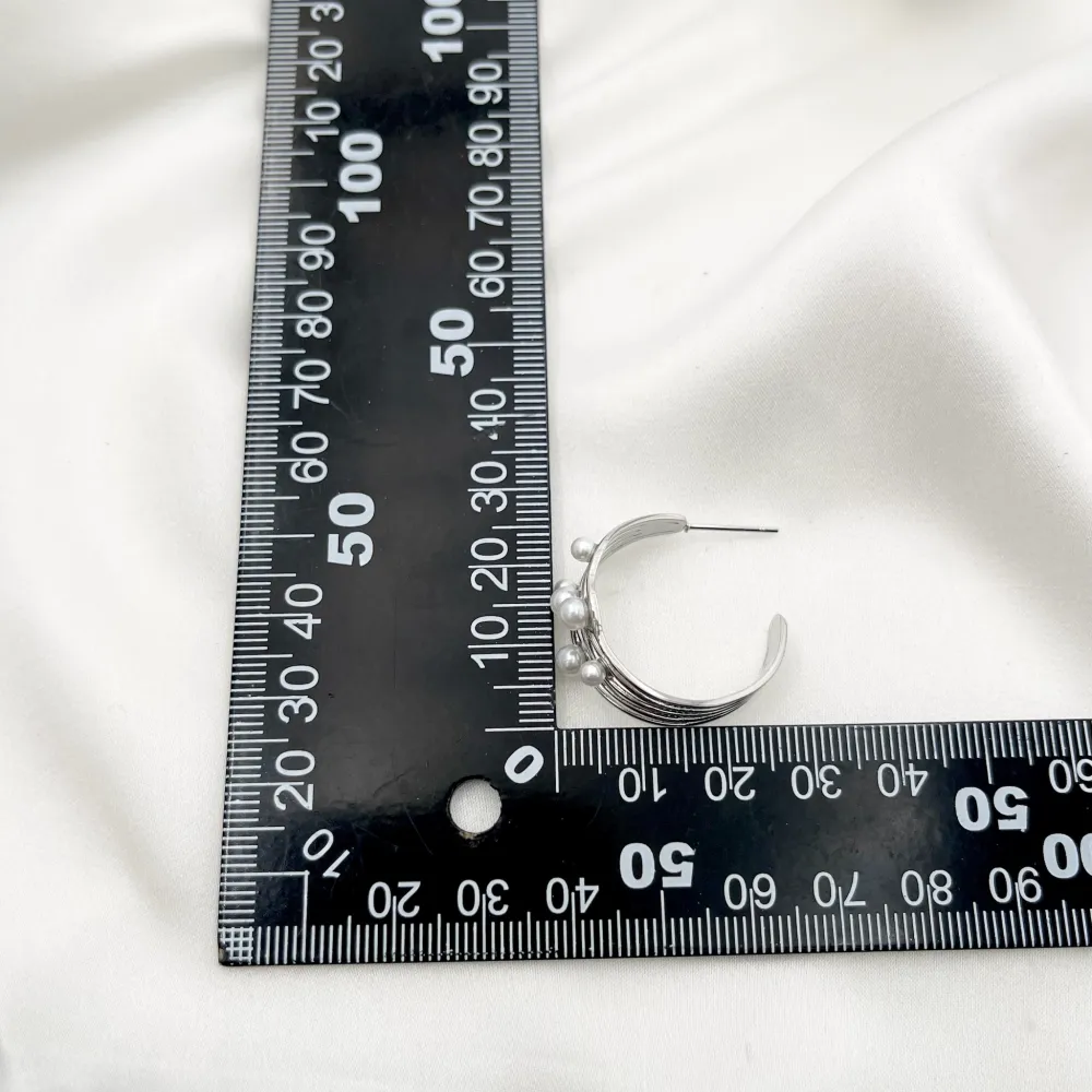 Cerchio-Orecchini in Acciaio - OAP-729-38