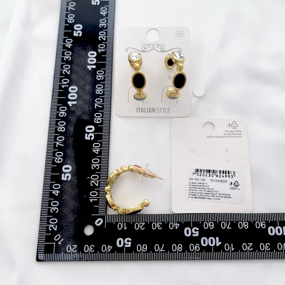 Cerchio -Orecchini in Acciaio - OAP-732-100