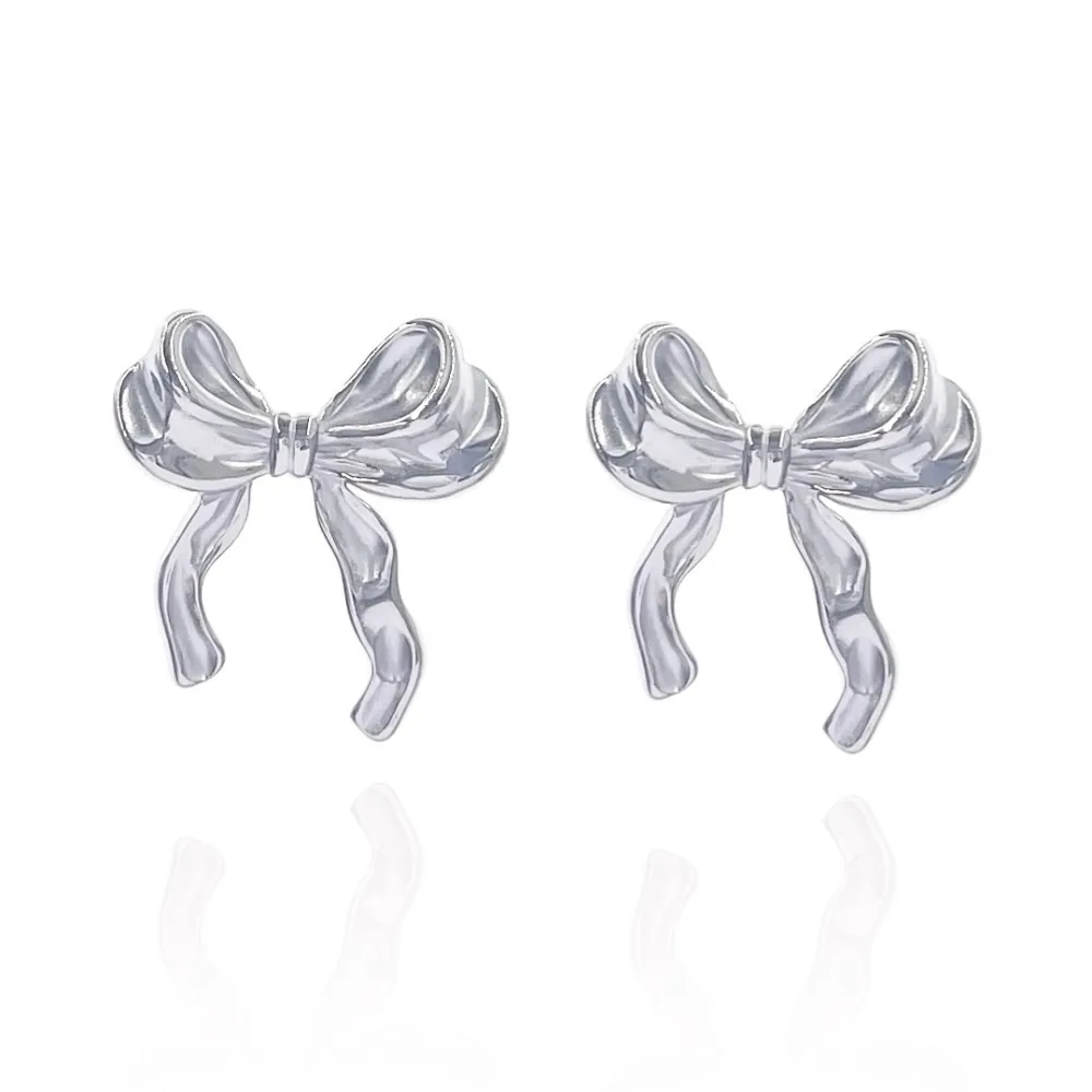 Fiocco-Orecchini in Acciaio - OAP-732-264