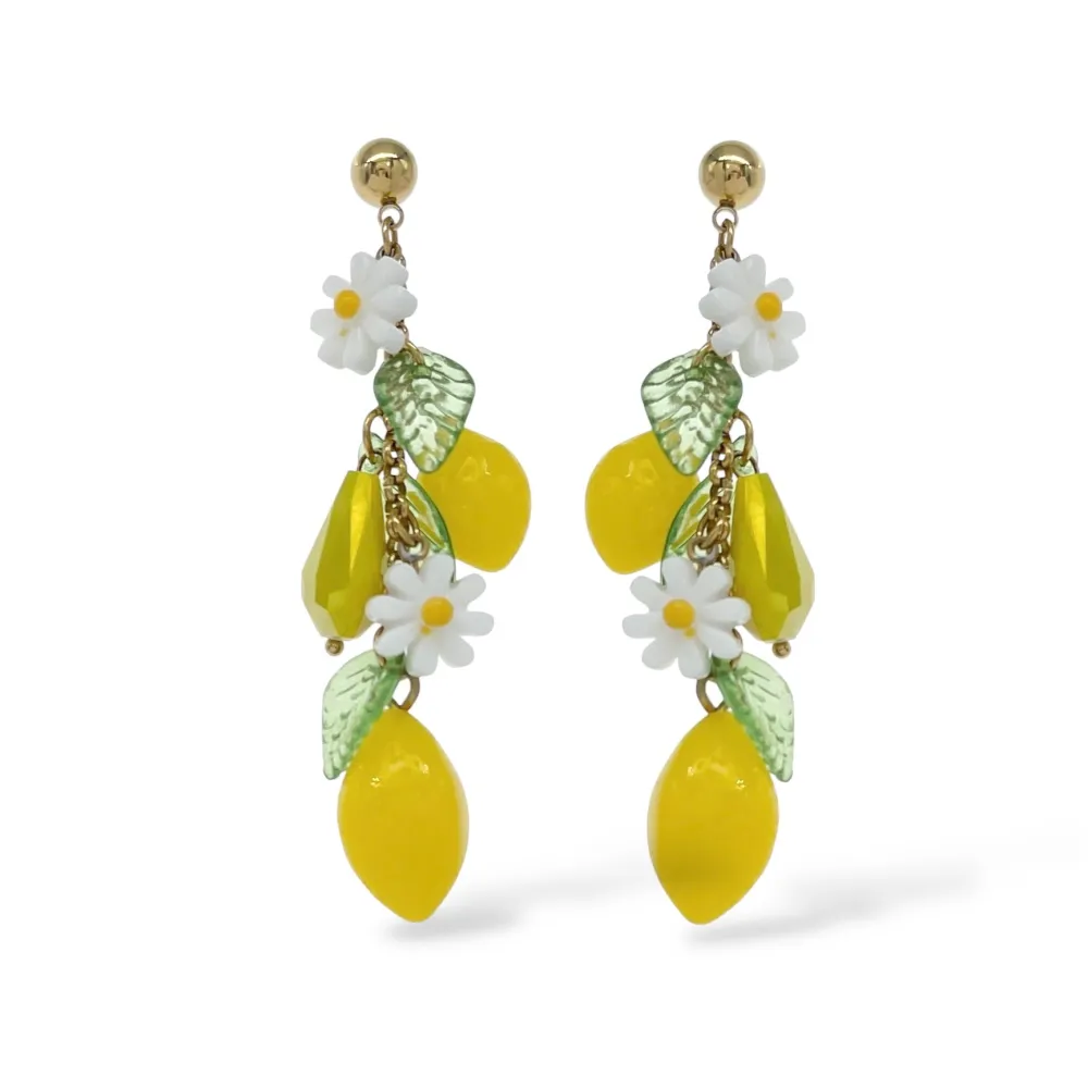 Limone-Orecchini in Acciaio - OAP-732-404