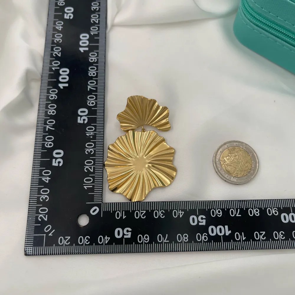 Foglia-Orecchini in Acciaio - OAP-732-47-257