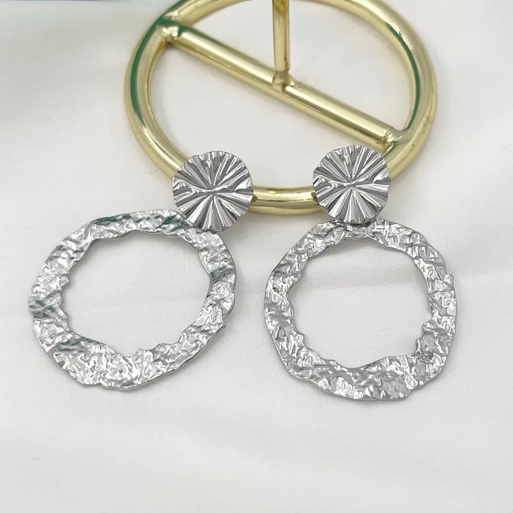 Cerchio -Orecchini in Acciaio - OAP-732-50