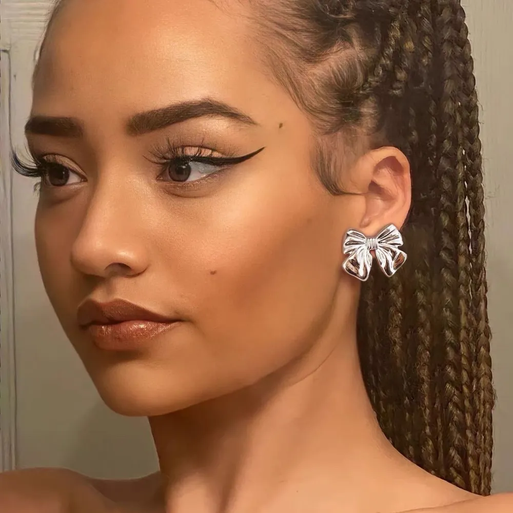 Fiocco -Orecchini in Acciaio - OAP-754-11