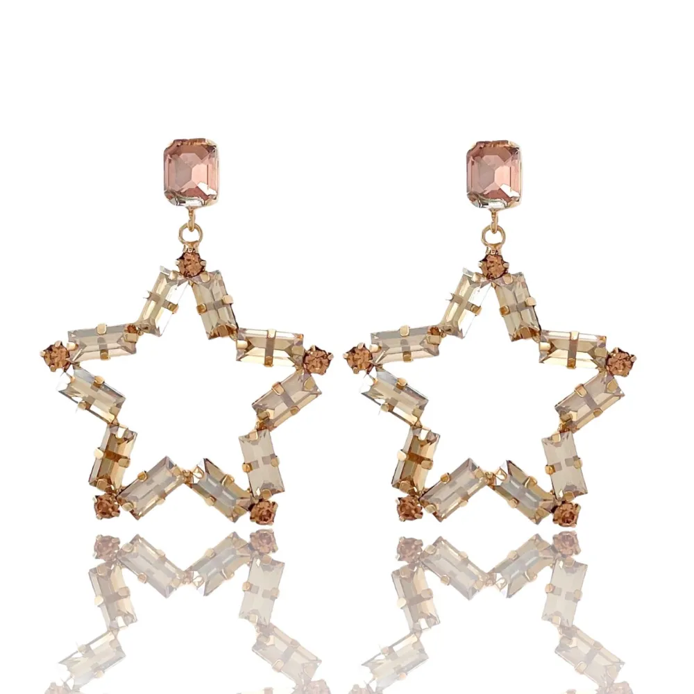 Stella-Orecchini Moda Vetro - OMM-381-204