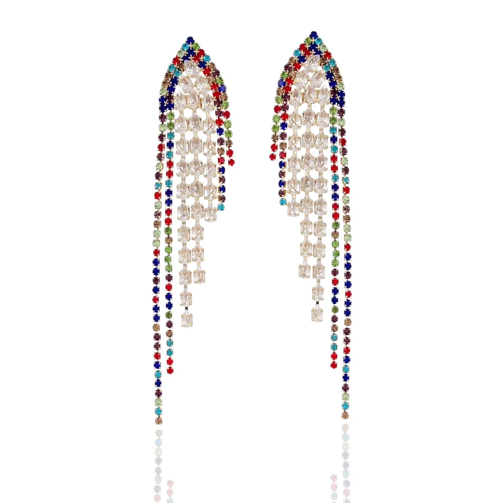 Napine-Orecchini Moda Vetro - OMM-381-2884