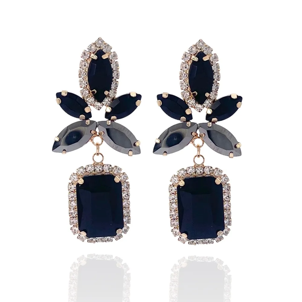 Fantasia-Orecchini Moda Vetro - OMM-520-L27