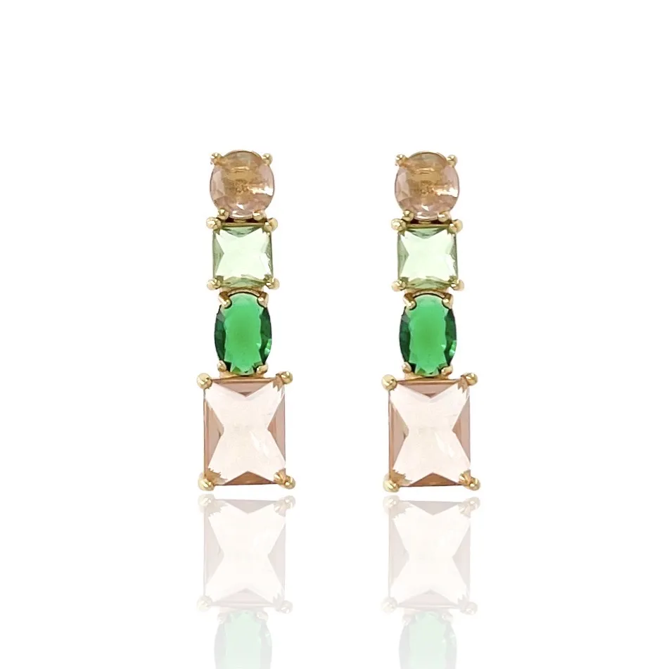 Lungo-Orecchini con Zirconia - OMZ-103-AA739E