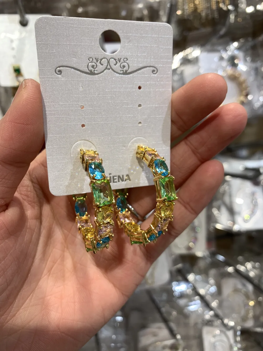 Cerchio con Pietra Zirconia-Orecchini con Zirconia - OMZ-103-AA740E