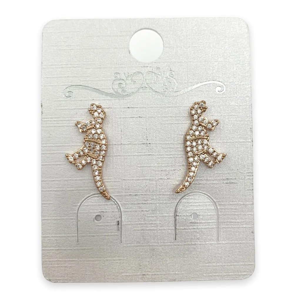 OMZ6111-Dinosauro- Orecchini a Lobo - OMZ6111-Dinosauro- Orecchini a Lobo