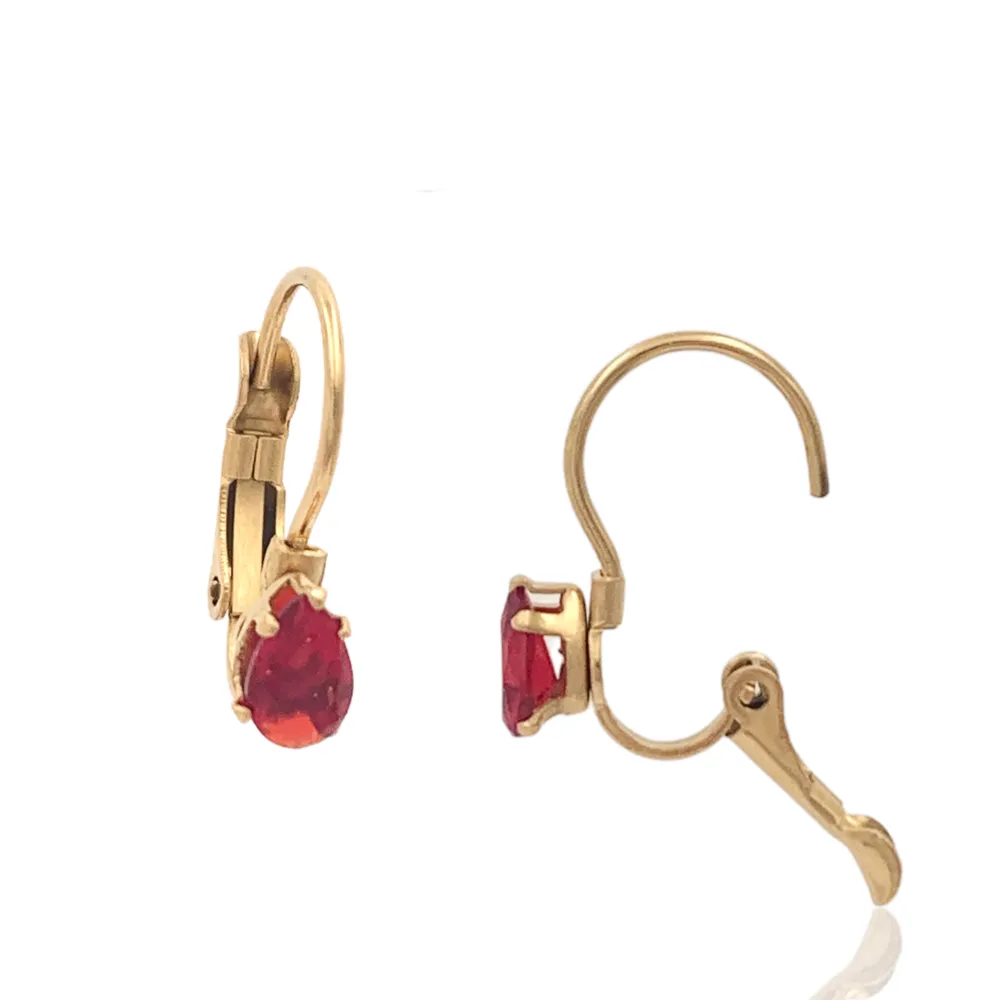 Punto Luce Goccia Colorata-12Paia Orecchini a Monachella in Acciaio - OPA-103-AA2559E