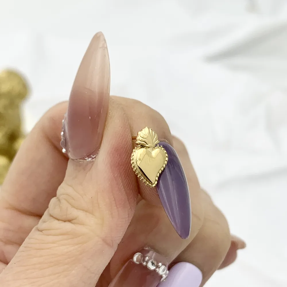 Sacro Cuore-12paia Orecchini a Lobo in Acciaio - OPA-103-AA2693E