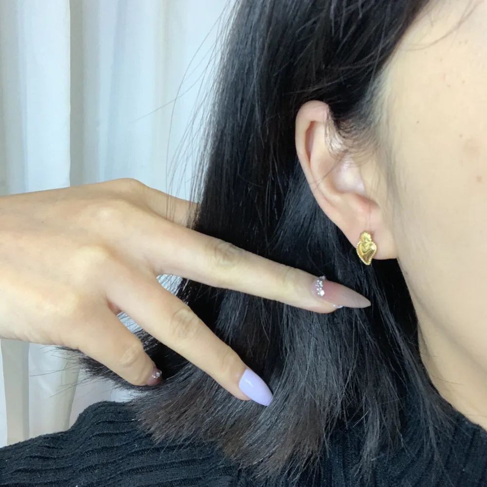 Sacro Cuore-12paia Orecchini a Lobo in Acciaio - OPA-103-AA2693E