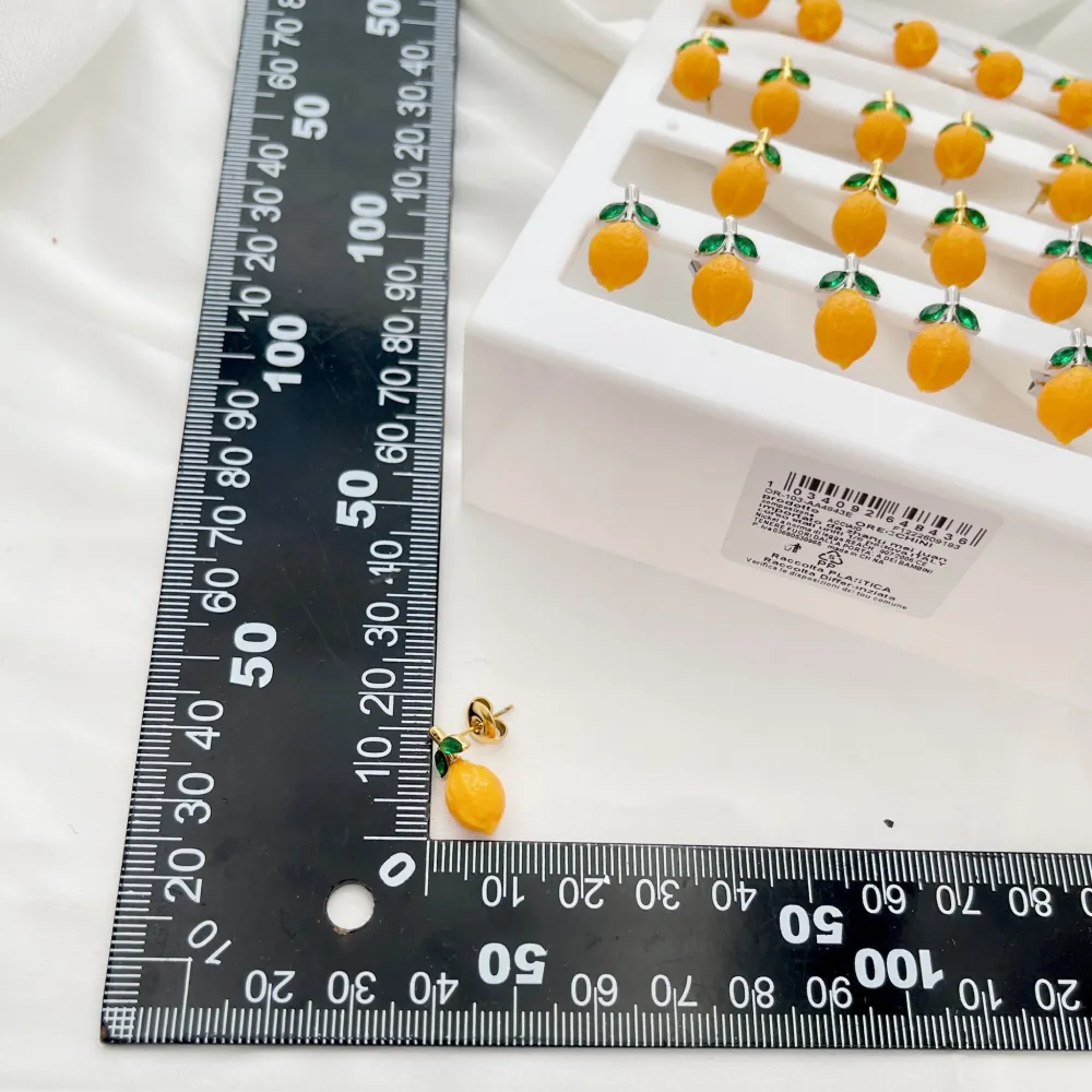 Limone-12Paia Orecchini in Acciaio - OPA-103-AA4843E