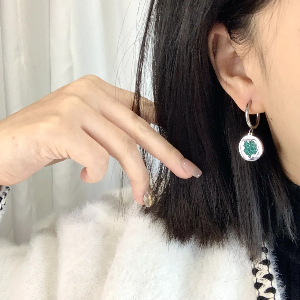 Tondo con Soggetti Mix-12Paia Orecchini in Acciaio - OPA-413-745