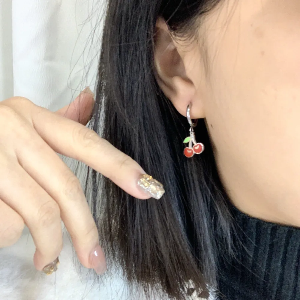 Mix Soggetti Tropocali Smaltato-12Paia Orecchini in Acciaio - OPA-413-983