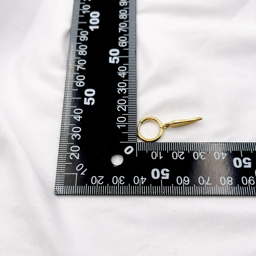 Ale-12 Paia Orecchini in Acciaio - OPA-450-318