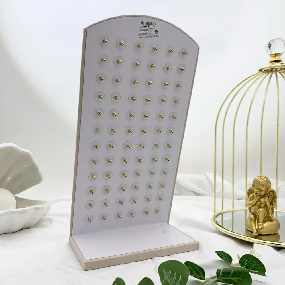 Quadrato Farfalla Quadrifoglio-36 Paia Orecchini a Lobo in Acciaio - OPA-732-230