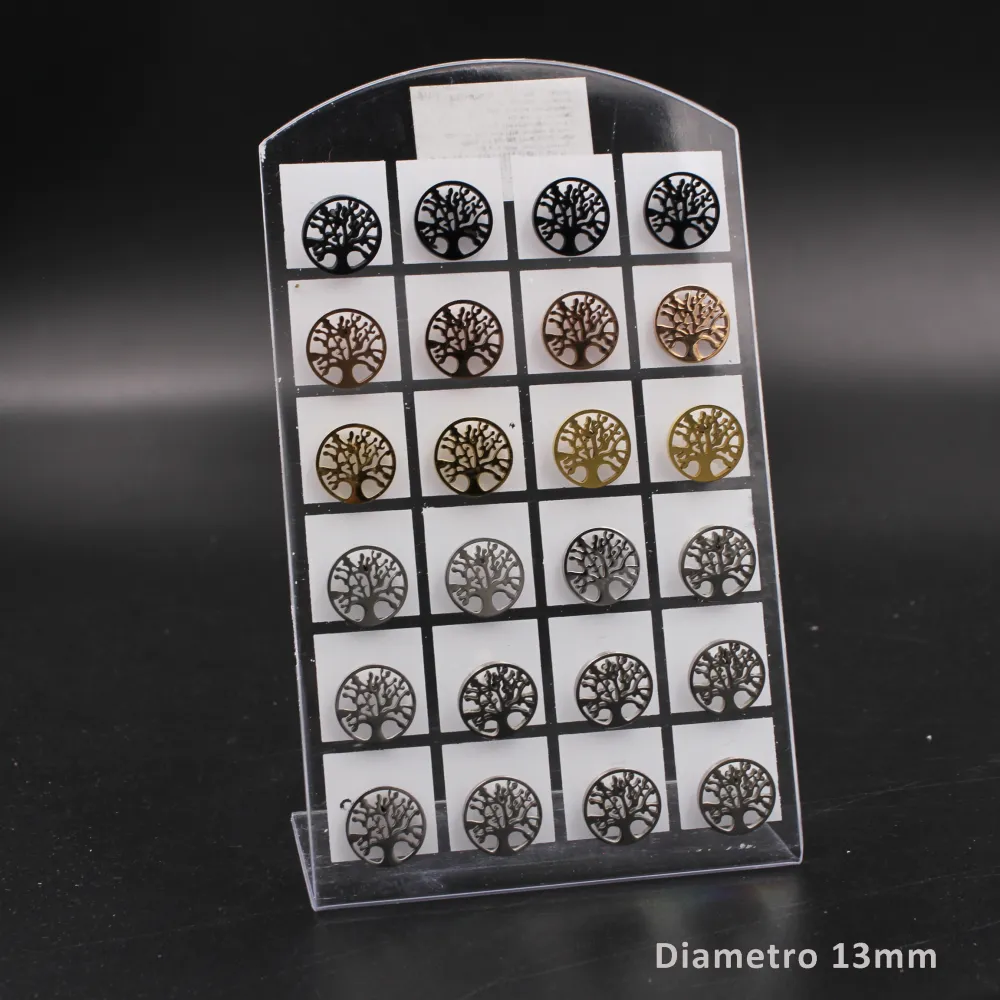 OPA- Adv 5010- 12 Paia Orecchini in Acciaio - OPA- Adv 5010- 12 Paia Orecchini in Acciaio