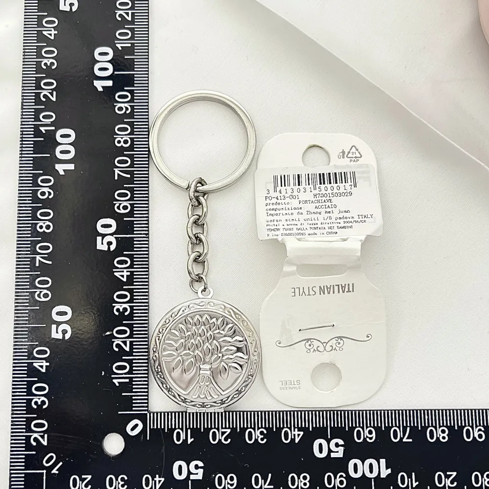 Albero della Vita Apribile -Portachiavi in Acciaio - PKA-413-001