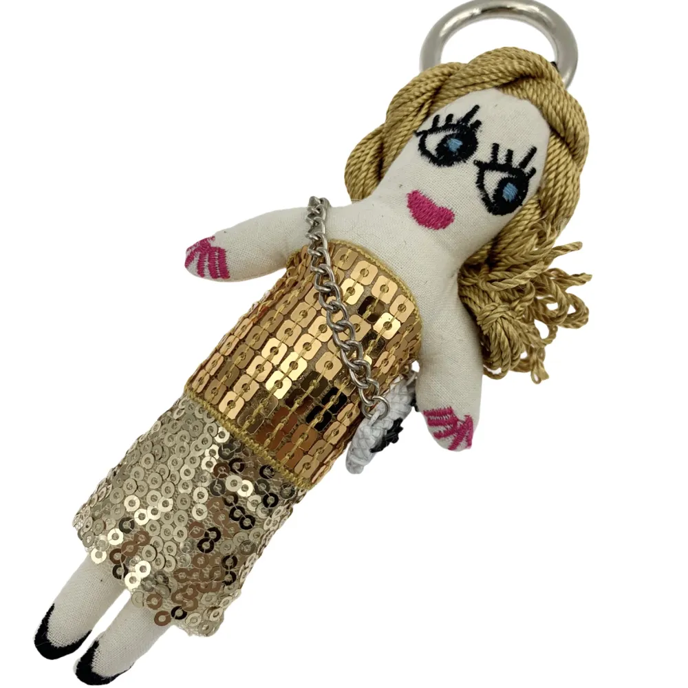 PKM6257-Bambola-Portachiave Moda - PKM6257-Bambola-Portachiave Moda