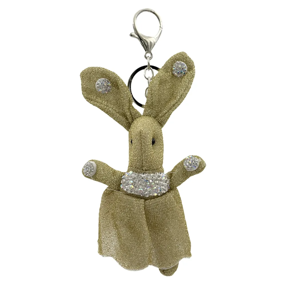 PKM6265-Coniglio Piccolo-12Pz Portachiavi Misti - PKM6265-Coniglio Piccolo-12Pz Portachiavi Misti