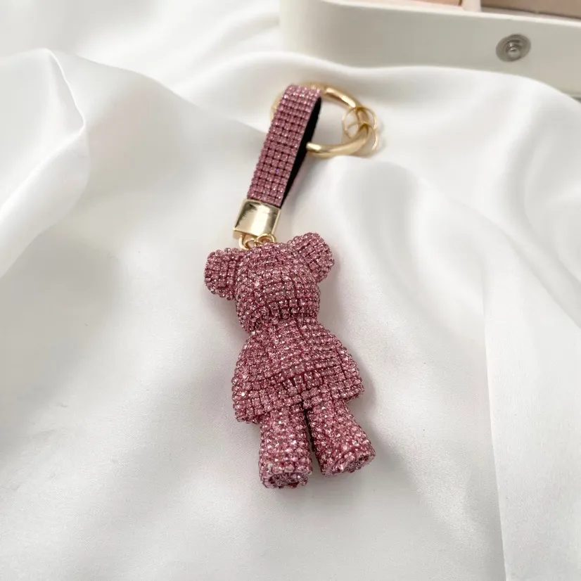 Orsetto con Strass-Portachiavi Moda - PKM-706-03