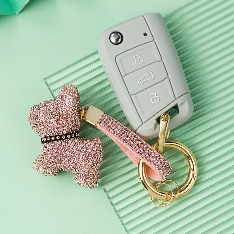 Orsetto con Strass-Portachiavi Moda - PKM-706-04